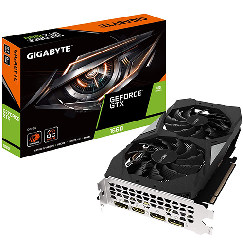 GIGABYTE GTX 1660 SUPER OC 6GB GDDR6; 192 bit GV-N1660OC-6GD